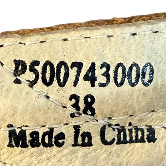 Fly London Gold Wedge Sandals with Lace-Up Design Women’s Size 7.5/8 EU 38 - Picture 8 of 8